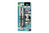 Adeziv Epoxidic Bicomponent Metalic Bison, 2x12ml, Rezistent Uzura, Presiune, Vibratii, Apa - Lipire/Reparare Obiecte Metal