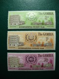 GAMBIA SERIE MH/MNH, Nestampilat