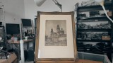 Cumpara ieftin Tablou vintage printat 66 X 50cm