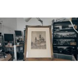 Tablou vintage printat 66 X 50cm