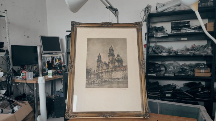 Tablou vintage printat 66 X 50cm