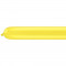 Baloane Latex Modelaj Yellow, 6&quot; x 46&quot;, Qualatex 646 13787, set 50 buc