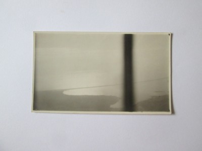 Fotografie aeriană 110 x 65 mm realizată dintr-un avion ICAR &amp;icirc;n anii 30 foto