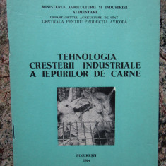 TEHNOLOGIA CRESTERII INDUSTRIALE A IEPURILOR DE CARNE