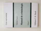 Manual de crimonologie de Valerian Cioclei