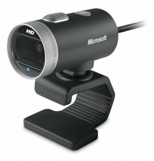 Webcam pc microsoft lifecam cinema hd negru foto