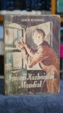 Spionii Razboiului Mondial editie interbelica de Edwin Woodhall, roman clasic strain, editie rara de colectie, coperta cartonata, 130 pagini