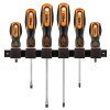 Set 6 Surubelnite NEO Tools 04-193, CrV, Magnetic, Phillips, Plate, HardWork ToolsRange