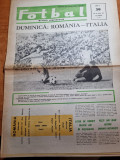 Fotbal 22 iunie 1967-meciul romania-italia,al 49-lea campionat in cifre