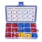 Set 280 terminale electrice izolate, diverse dimensiuni - Multicolor