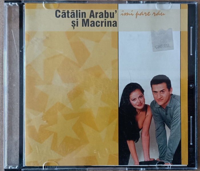 CD cu muzică rom&acirc;nească de petrecere, manele, Catalin Arabu si Macrina