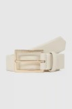 Karl Lagerfeld curea de piele culoarea bej, A4W33132