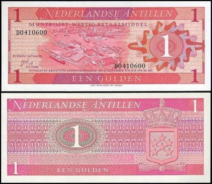 Antilele Olandeze 1970 - 1 gulden UNC