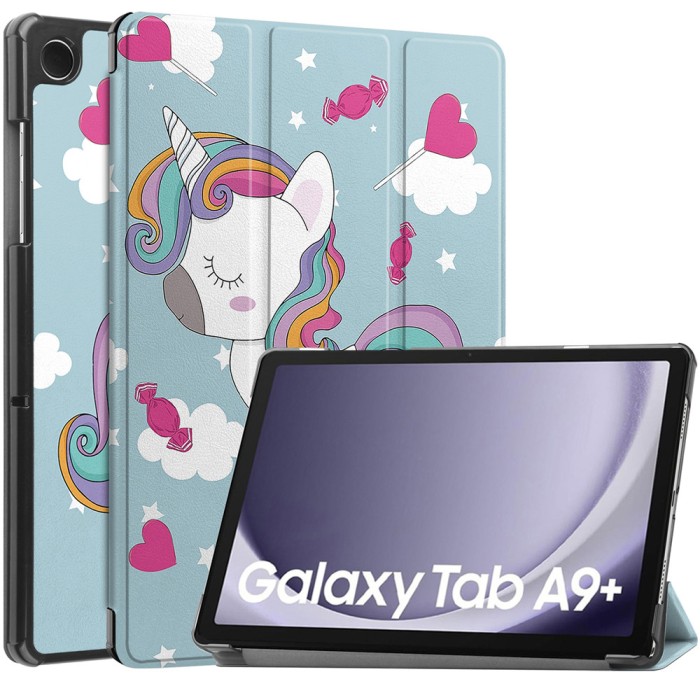 Techsuit - FoldPro - Samsung Galaxy Tab A9 Plus - Unicorn