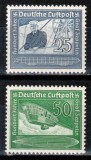 Germania Reich 1938, Mi #669-670, Ferdinand Graf von Zeppelin, 100 de ani de la nastere, aviatie, dirijabil, MNH! Cota 55 &euro;!