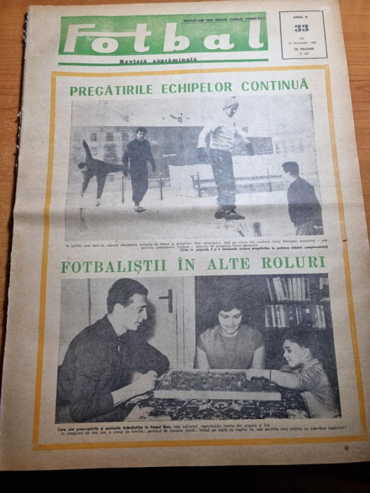 fotbal 12 ianuarie 1967-universitatea craiova,dinamo bucuresti,UTA arad,petrolul