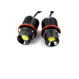 Set 2 becuri LED Marker Angel Eyes auto compatibil BMW 80W alb canbus pentru faruri xenon Cod: A.E.2021, Lumi LUXURY