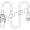 Senzor ABS / turatie roata OPEL CORSA B (73, 78, 79) (1993 - 2002) TOPRAN 207 451