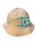 Palarie Copii Dino Wow Bumbac Crem 2-5 Ani Baieti Adventure Time Primavara-Vara