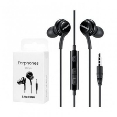 CASTI HANDSFREE IN-EAR SAMSUNG, CU MICROFON, 3.5 MM, NEGRU EO-IA500BBEGWW foto