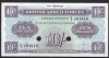 !!! RARR : MAREA BRITANIE , VOUCHER MILITAR - 10 SHILLINGS (1962} - P M35 b - UNC / CEL DIN SCAN