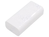 Carcasă: universală X: 40mm Y: 83mm Z: 24mm ABS albe