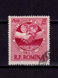 Cumpara ieftin RO 1955 ,LP 382 ,&quot;Conferinta sindicala Viena &quot;- serie , stampilata
