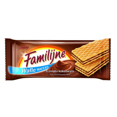 Napolitane Family&amp;rsquo;s Wafers cu Crema de Cacao, 180 g, Napolitana Cacao, Napolitana cu Cacao, Napolitana Crema de Cacao, Napolitane Crema de Cacao, Napo foto