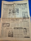 Ziarul curierul national 16 septembrie 1992 - moartea poetului dan desliu