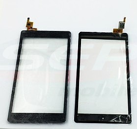 Touchscreen cu Rama Allview Viva C7 Dual Core BLACK foto