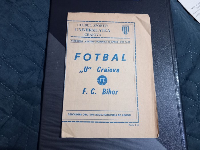 program U Craiova - F C Bihor