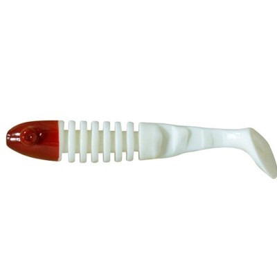 Shad Delalande Skeleton 11cm White Red Head 61 foto