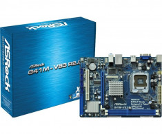 Placa de baza asrock socket 775 g41m-vs3 r2.0 intel g41 2* ddr3 1333/1066 vga 1*pciex16/1*pci foto