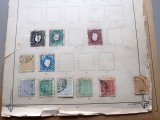 Lot 11 timbre poștale vechi Portugalia și Angola (Reis), ștampilate -A42