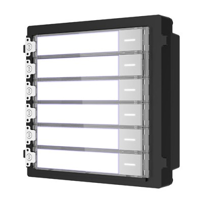 Modul extensie afisaj 6 familii pentru Interfon modular - HIKVISION DS-KD-KK foto