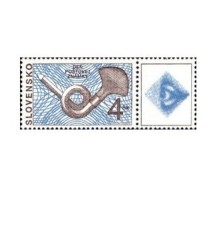 Slovacia 1997 - ziua marcii postale, neuzata cu vinieta