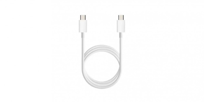 Cablu de date si incarcare HD23 pentru Samsung/Huawei/Oppo/Lg/Xiaomi, Type C-Type C, 2A, 40W, 1m, Alb