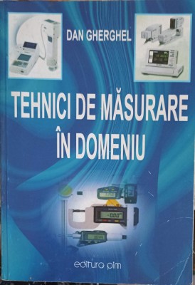 TEHNICI DE MASURARE IN DOMENIU-DAN GHERGHEL-252405 foto