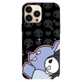 Husa compatibila cu Apple iPhone 15 Pro Max model Prepare for battle, Silicon, TPU, Viceversa, Transparent, Carcasa