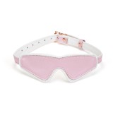 Masca Pentru Ochi White &amp;amp; Pink Fairy Goat Leather
