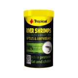 HRANA PENTRU REPTILE SI AMFIBIENI TROPICAL DRIED RIVER SHRIMPS 100 ML 16 G