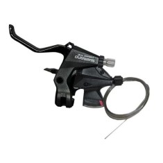 Maneta schimbator si frana stanga Shimano Altus ST M310, 3 viteze, cablu 1800 mm, negru Ultimate FactoryBikes foto