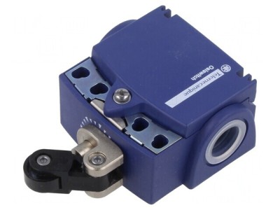 Limitator Cursă Manetă 20,2mm cu Rola Plastic 14mm 10A foto