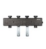 Distribuitor cu preselector hidraulic preizolat, Herz Pumpfix Combi DN25, 2 cai
