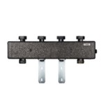 Distribuitor cu preselector hidraulic preizolat, Herz Pumpfix Combi DN25, 2 cai