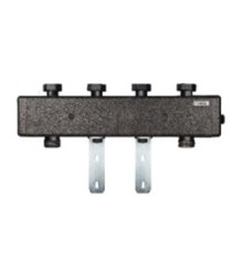 Distribuitor cu preselector hidraulic preizolat, Herz Pumpfix Combi DN25, 4 cai