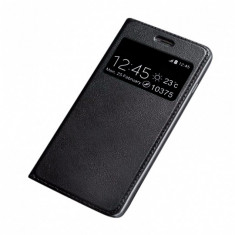 Husa SAMSUNG Galaxy S9 - Leather Window TSS, Negru foto