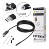 Camera Endoscopica de Inspectie 2 In 1 Android PC Micro USB Camera HD 6 Led Cu Functie OTG si UVC 8.0mm 10Mt