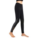 Pantaloni de scufundare din neopren 3mm pentru femei, pantaloni termici pentru wetsuit pentru surf și snorkeling &ndash; M