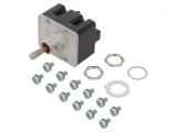 Comutator Basculant 3 Poziții 4P3T ON-OFF-ON 6A 230VAC